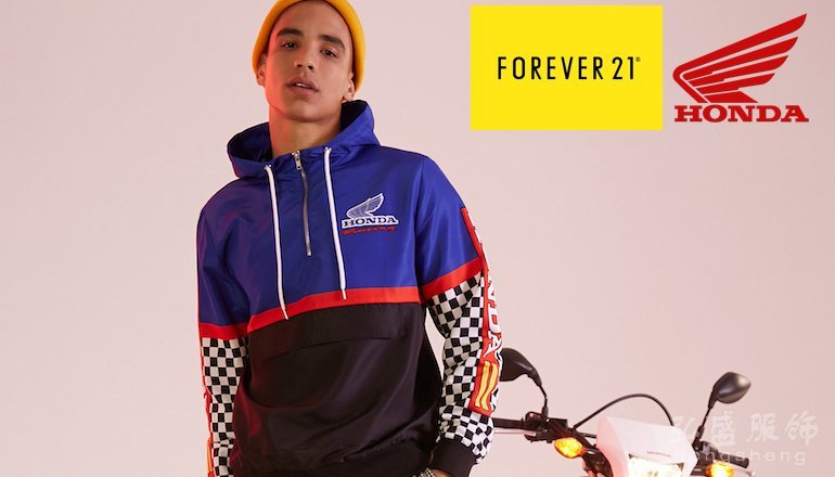 Forever 21與本田推出機車服合作系列